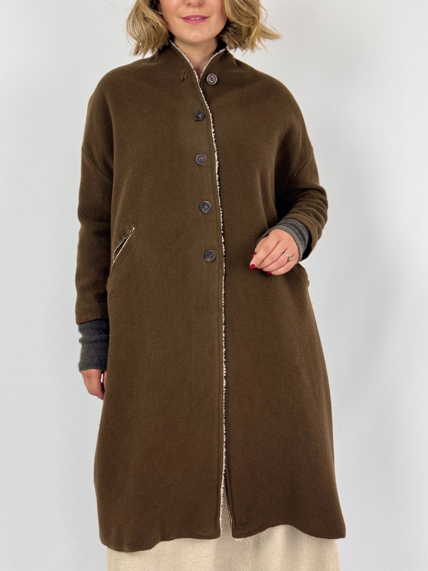 Hannoh Wessel Milena Coat Sepia