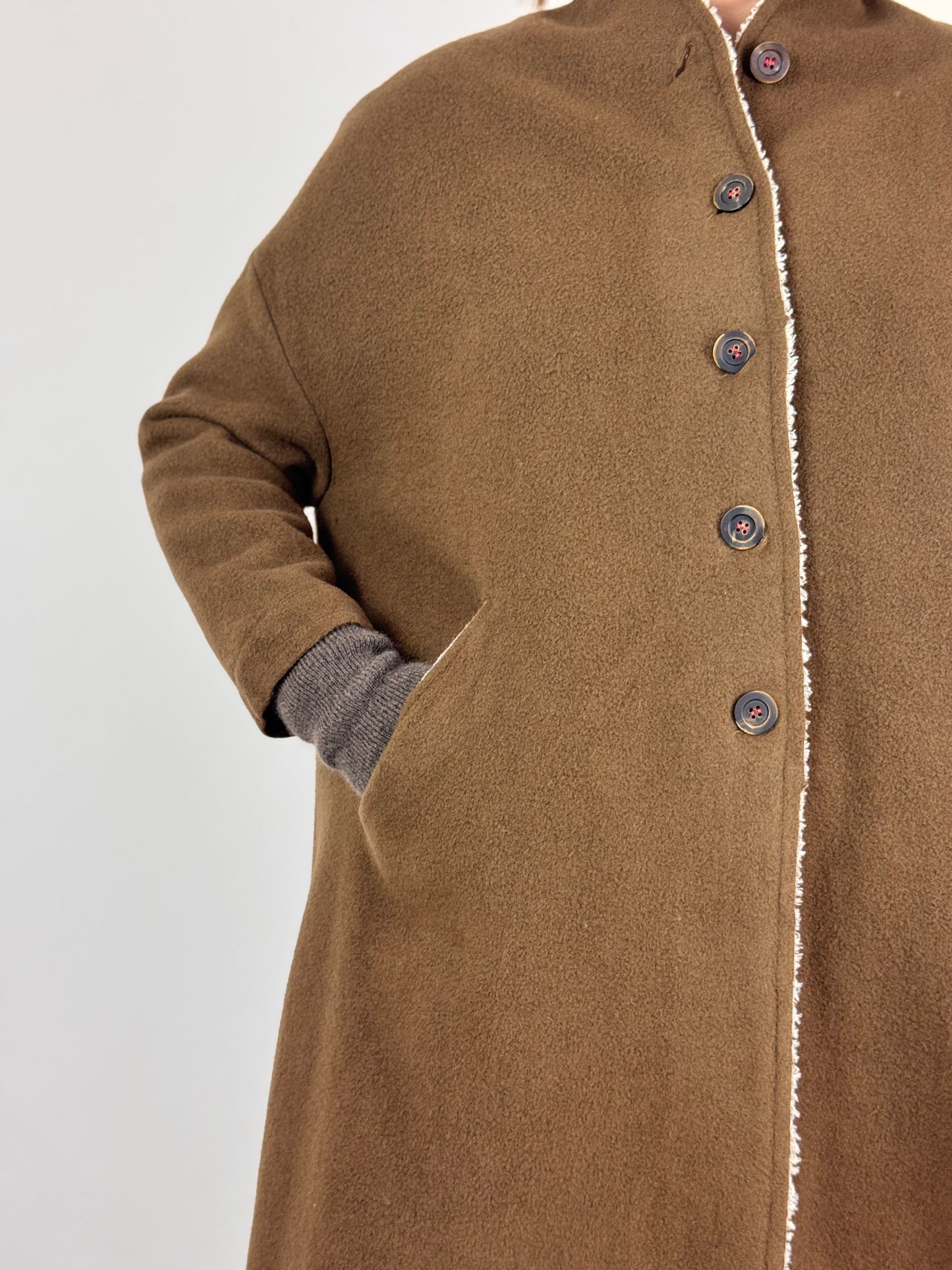 Hannoh Wessel Milena Coat Sepia