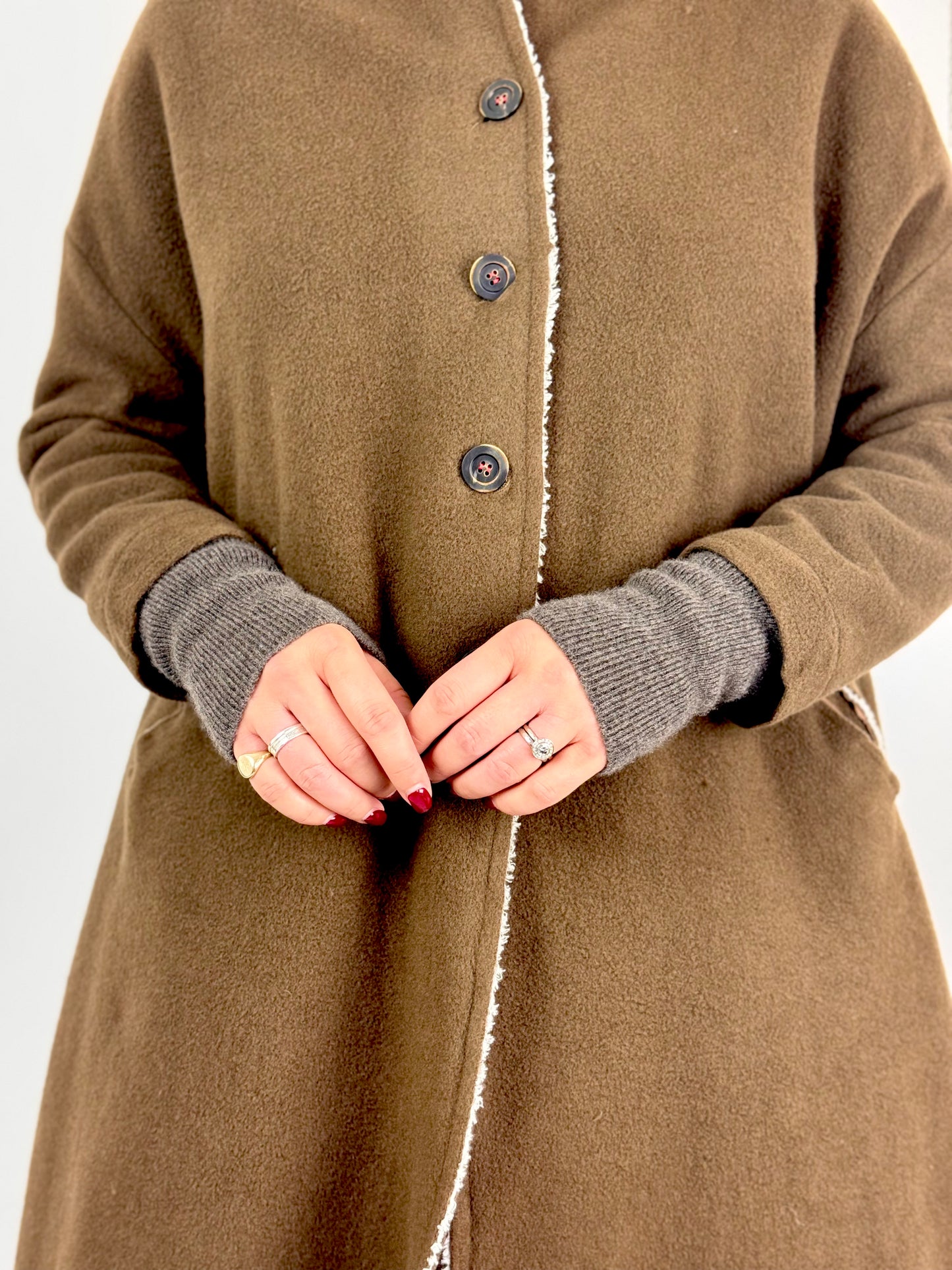 Hannoh Wessel Milena Coat Sepia