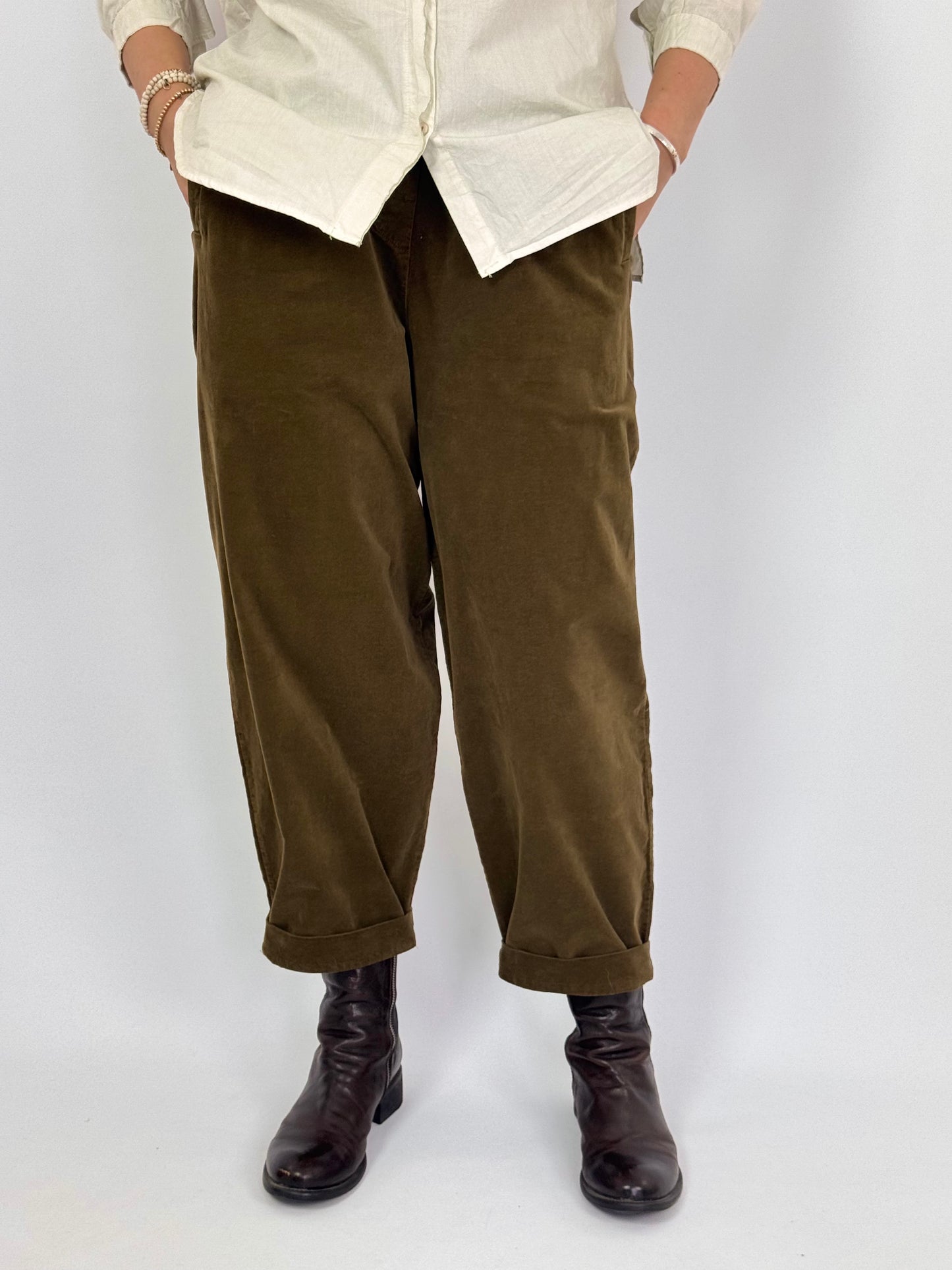 Hannoh Wessel Pedra Trousers Tobacco