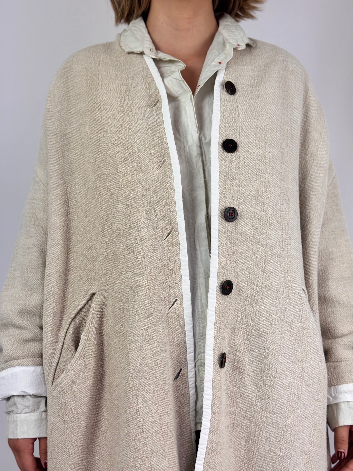 Hannoh Wessel Mireille Coat Natural