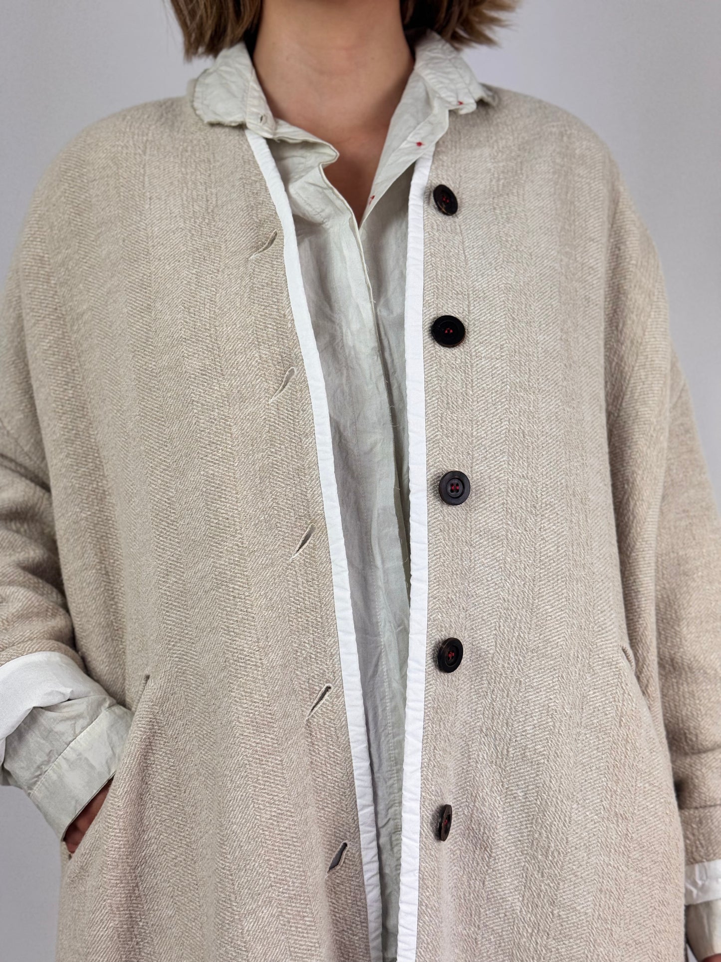 Hannoh Wessel Mireille Coat Natural