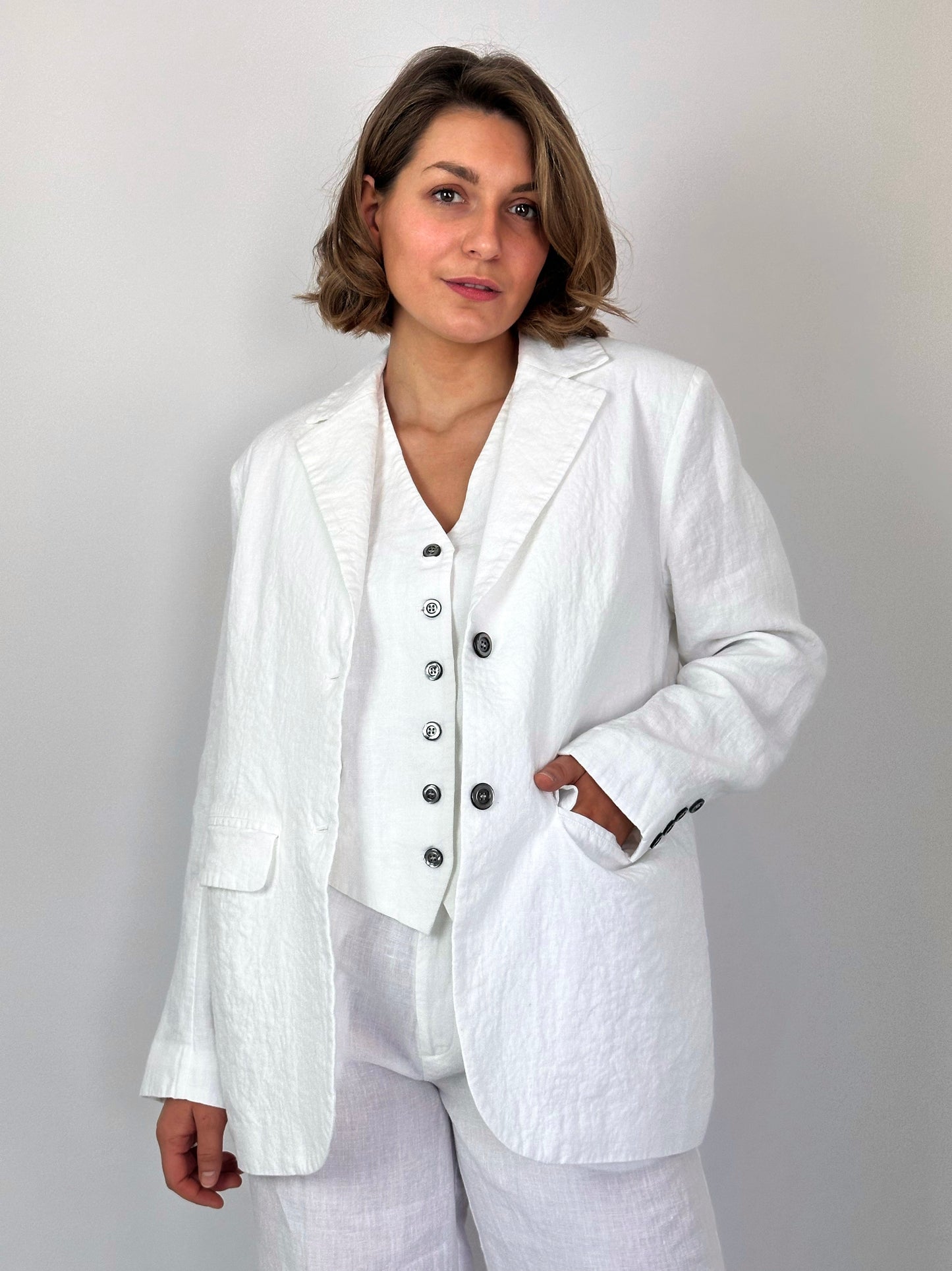 Nygårdsanna Oversized Jacket White