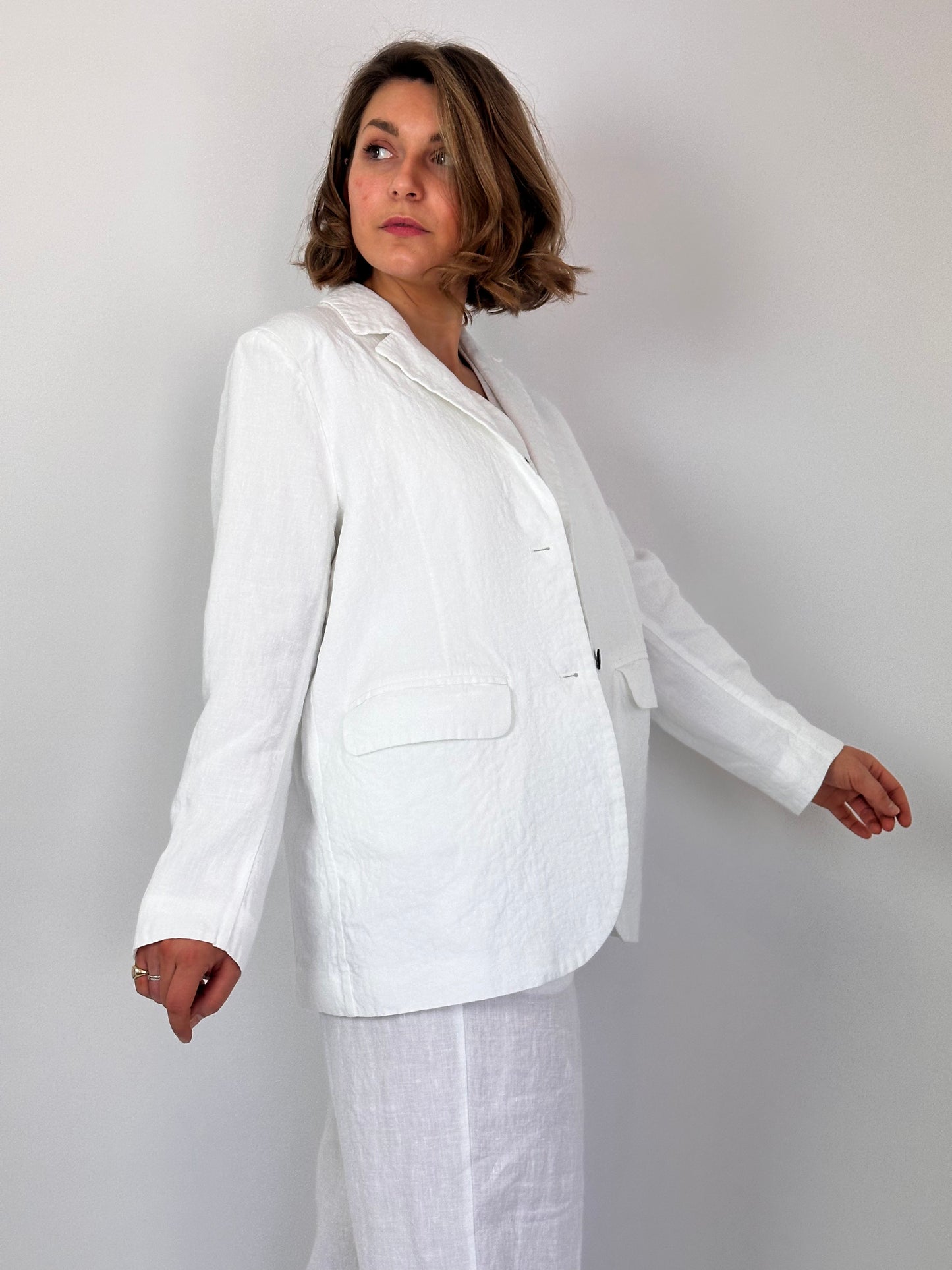 Nygårdsanna Oversized Jacket White