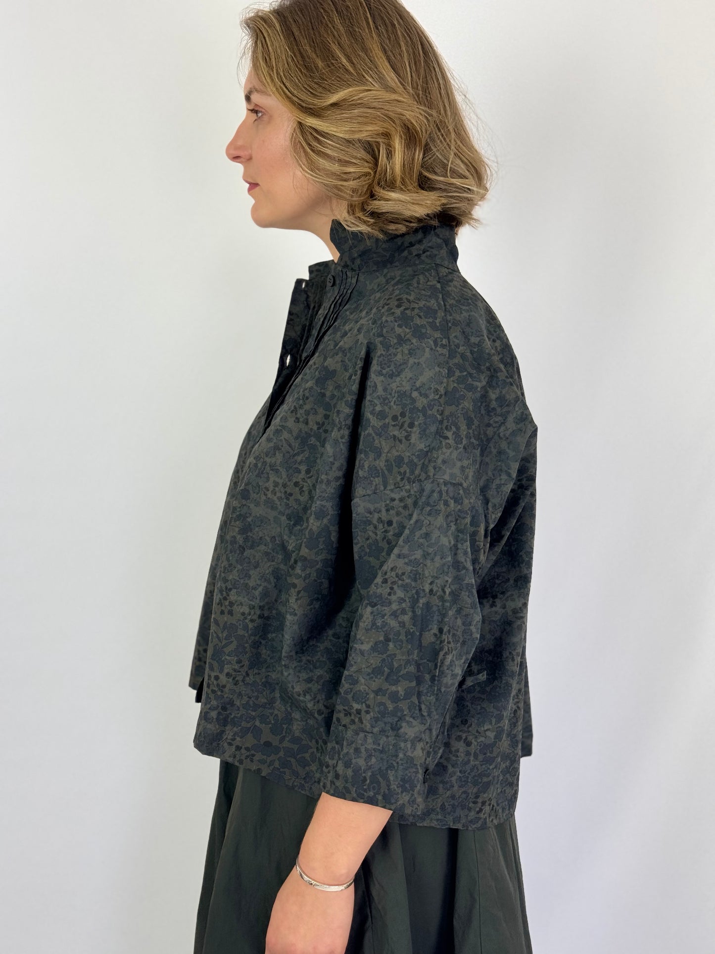 Bergfabel Claudia Shirt Dark Flower