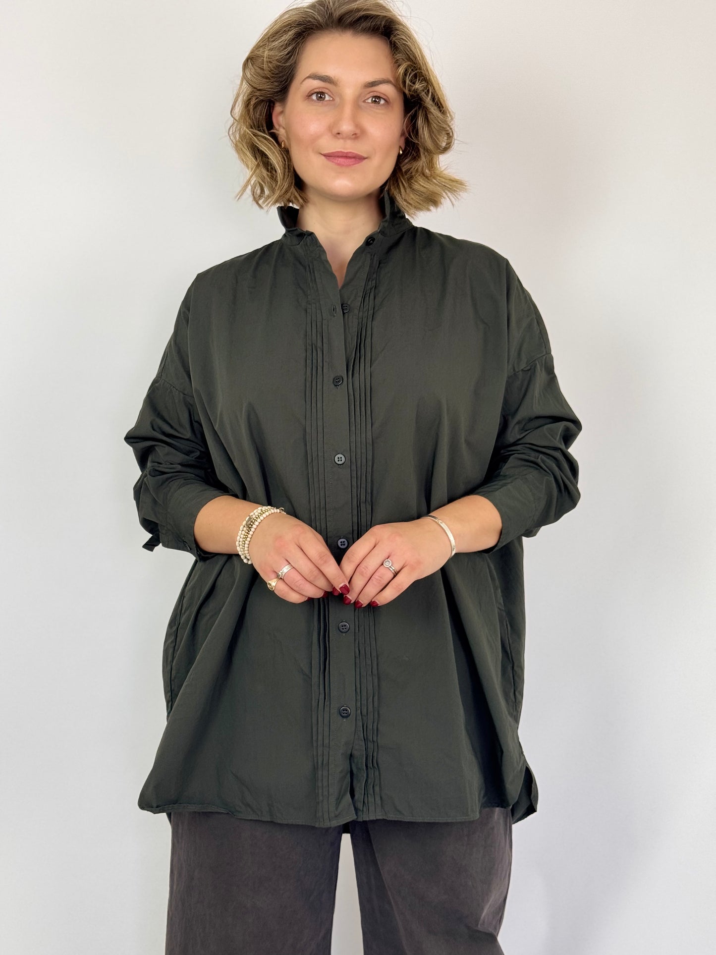 Bergfabel Claudia Long Shirt Moss