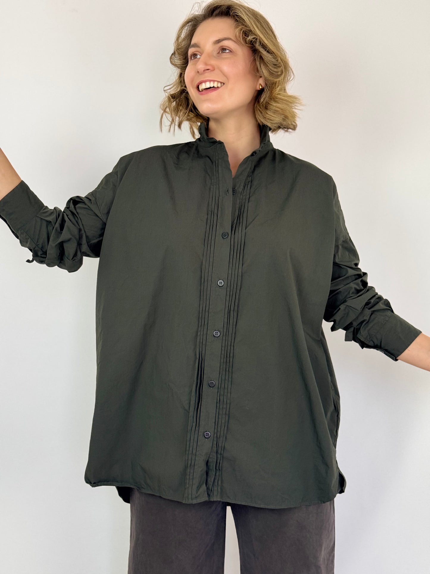 Bergfabel Claudia Long Shirt Moss
