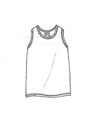 Pas De Calais 1156 Tank Top Charcoal