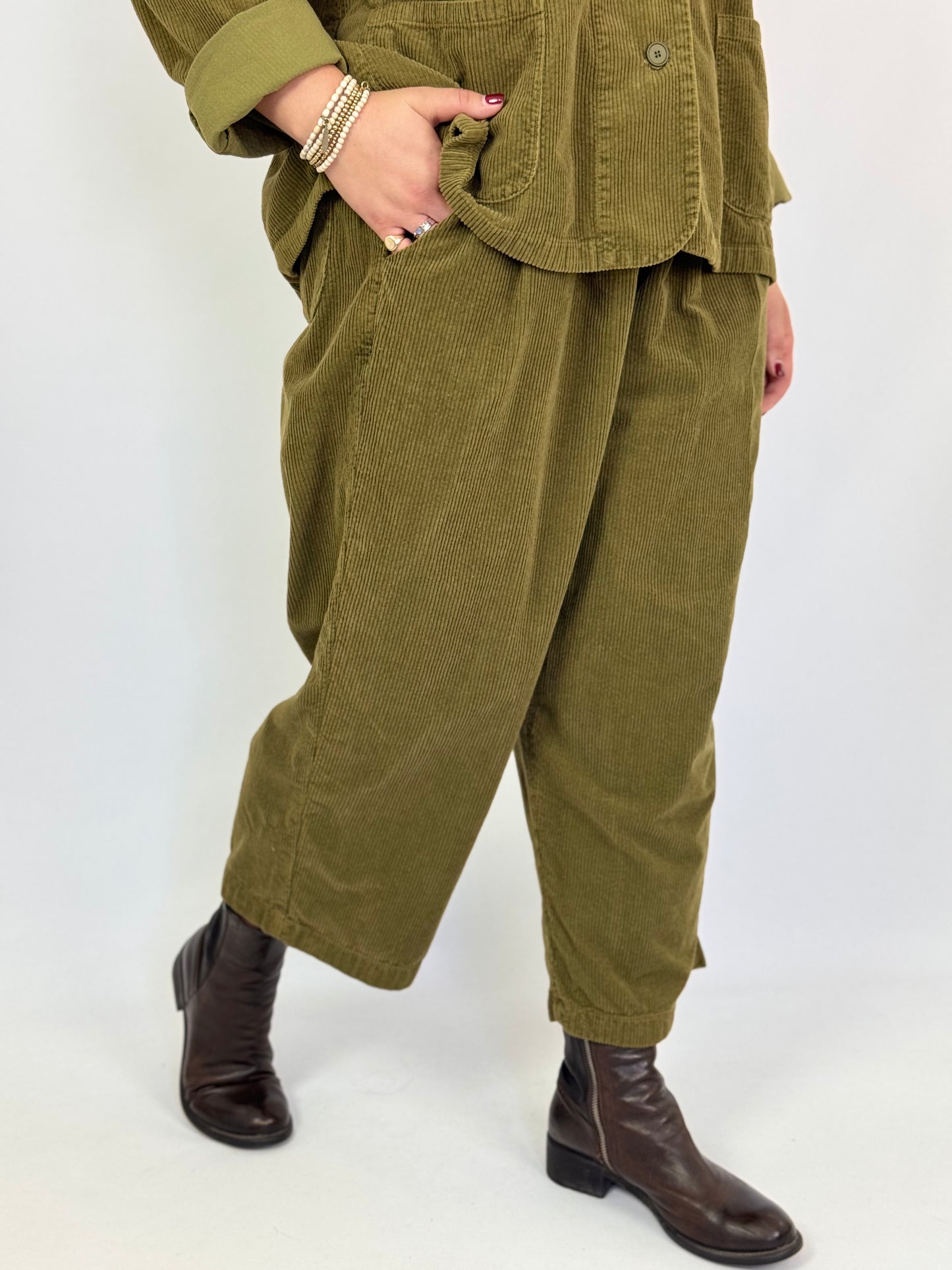 Manuelle Guibal 6919 Dandy Timo Trousers Lichen