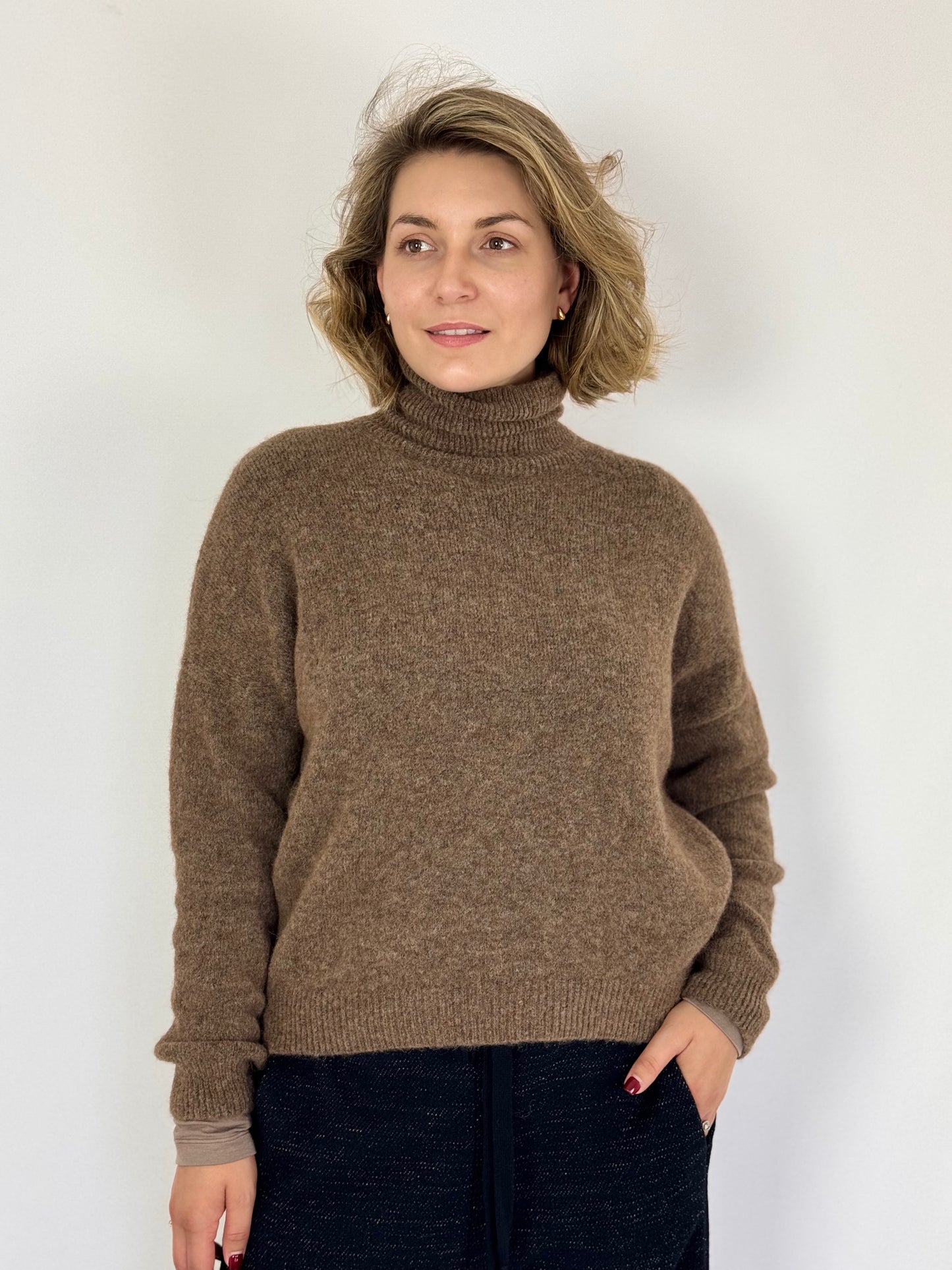 Transit Par-Such 12472 Jumper Brown