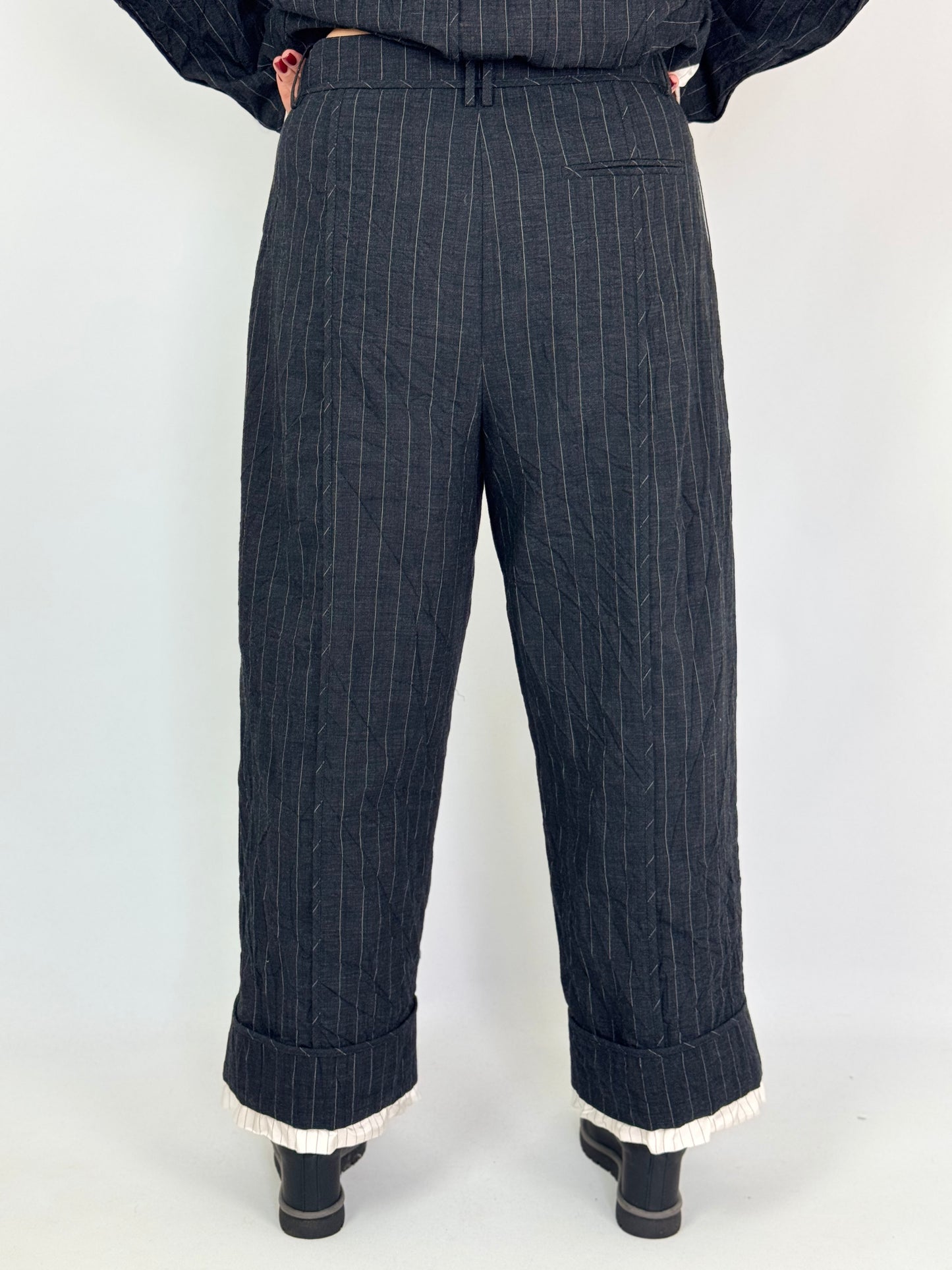 Annette Gortz Spok Trousers Anthrazite