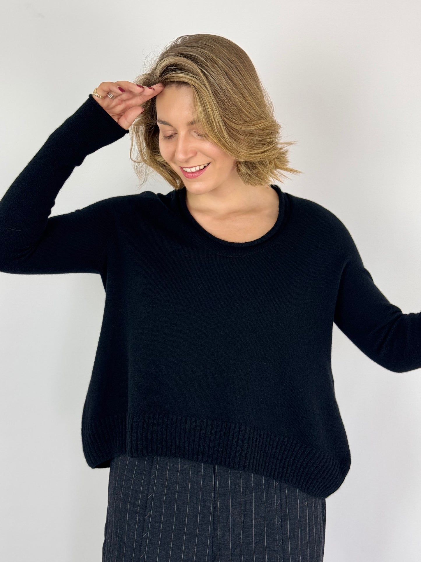 Annette Gortz Bloom Jumper Black