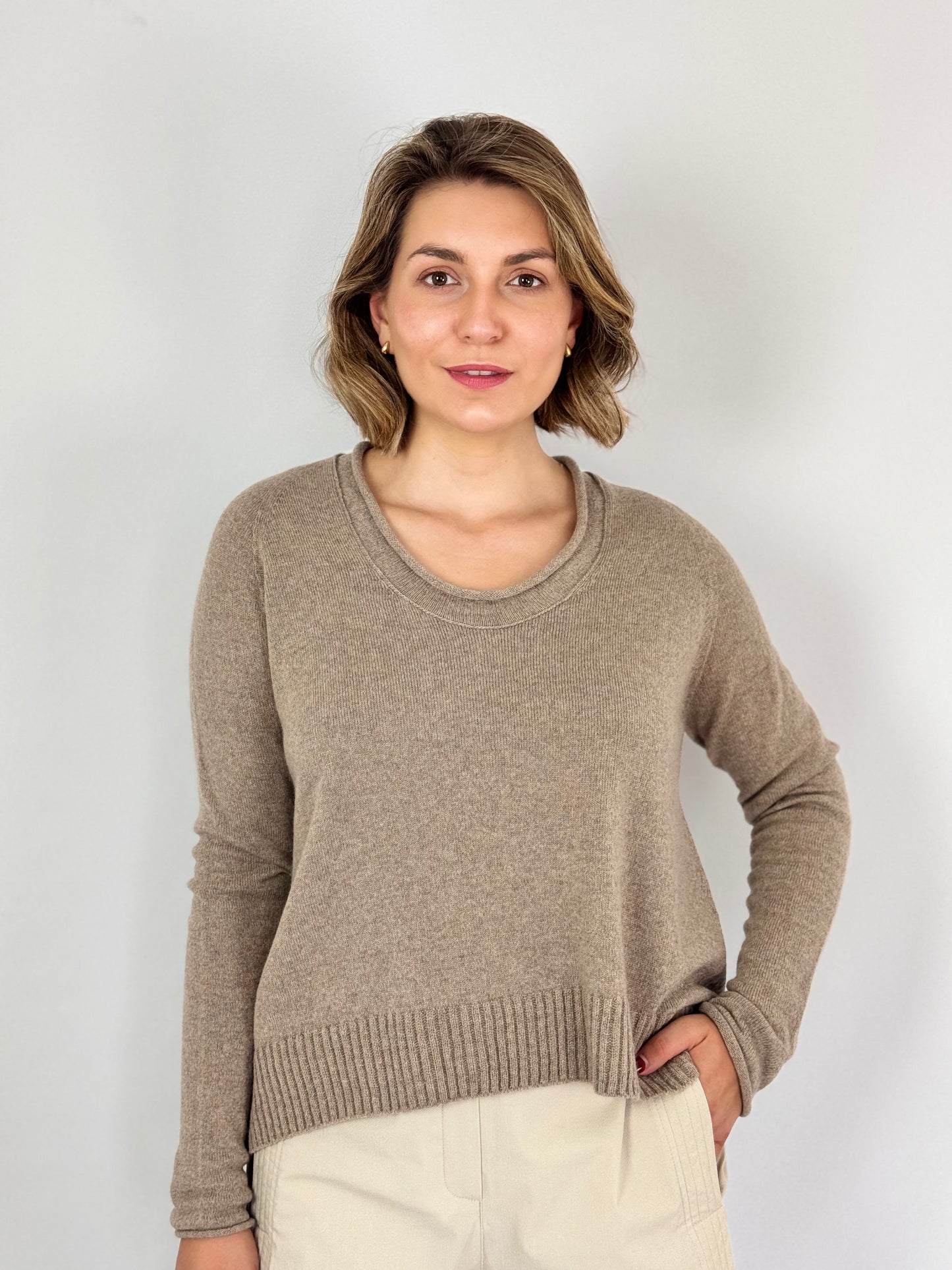 Annette Gortz Bloom Jumper Beige