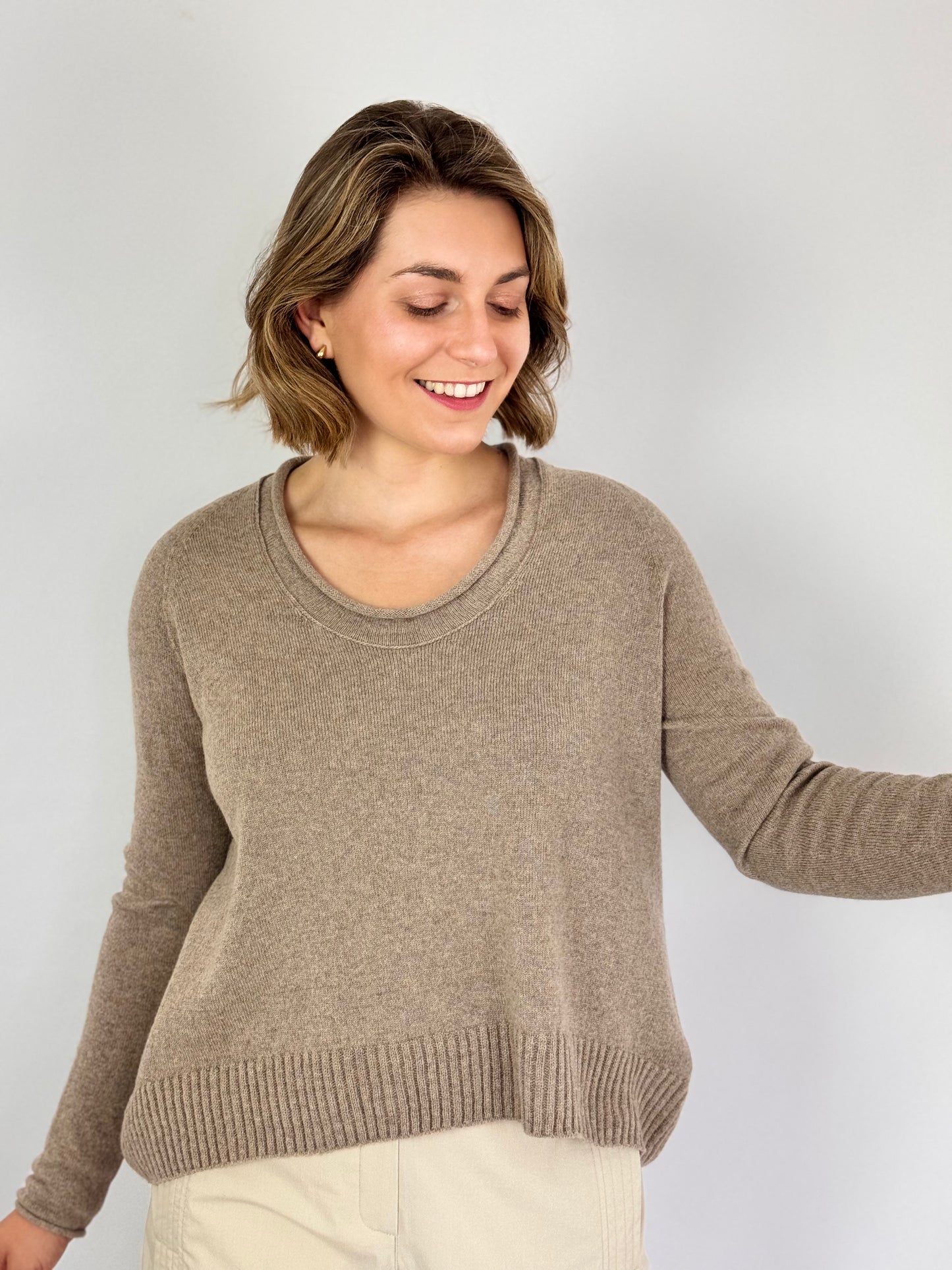 Annette Gortz Bloom Jumper Beige