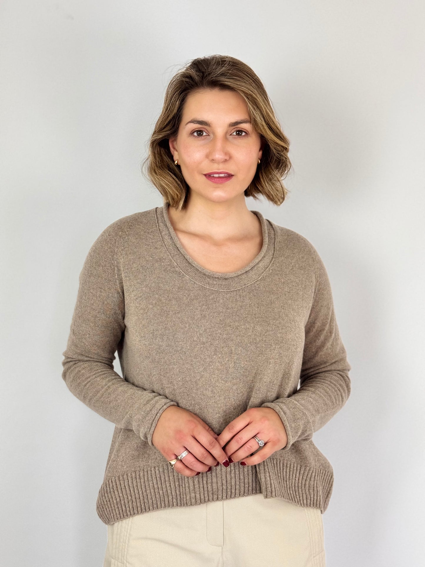 Annette Gortz Bloom Jumper Beige