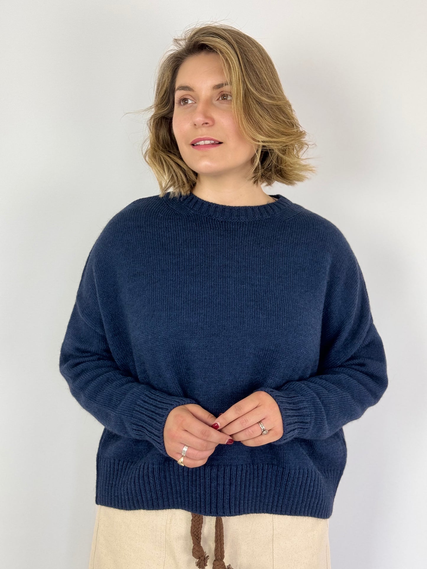 Sibinlinnebjerg Lillie Jumper Blue