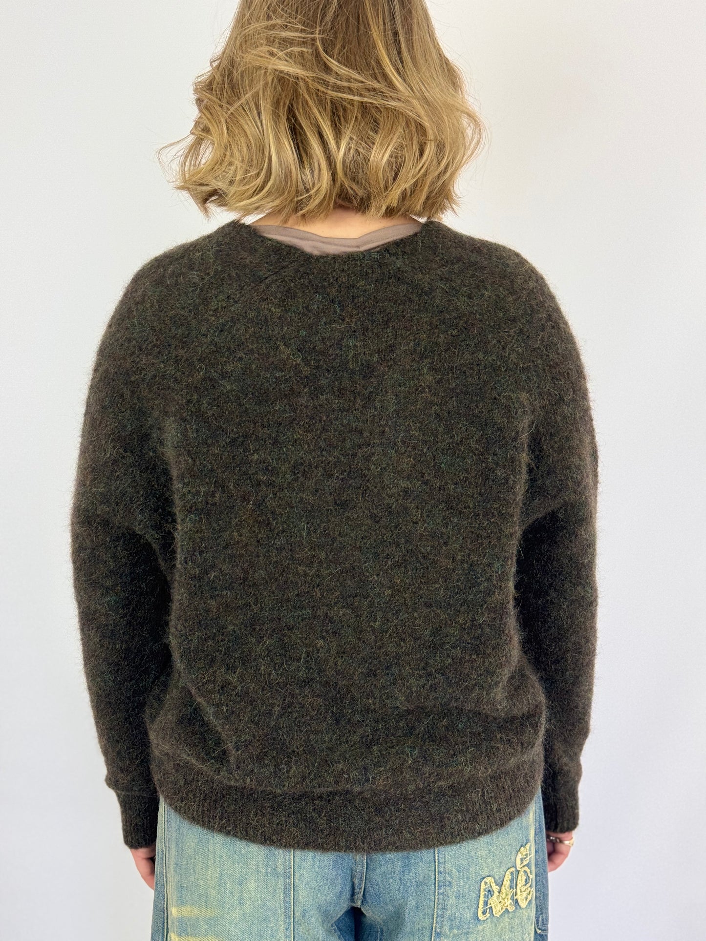 SibinLinnebjerg Sami Jumper Green/Brown
