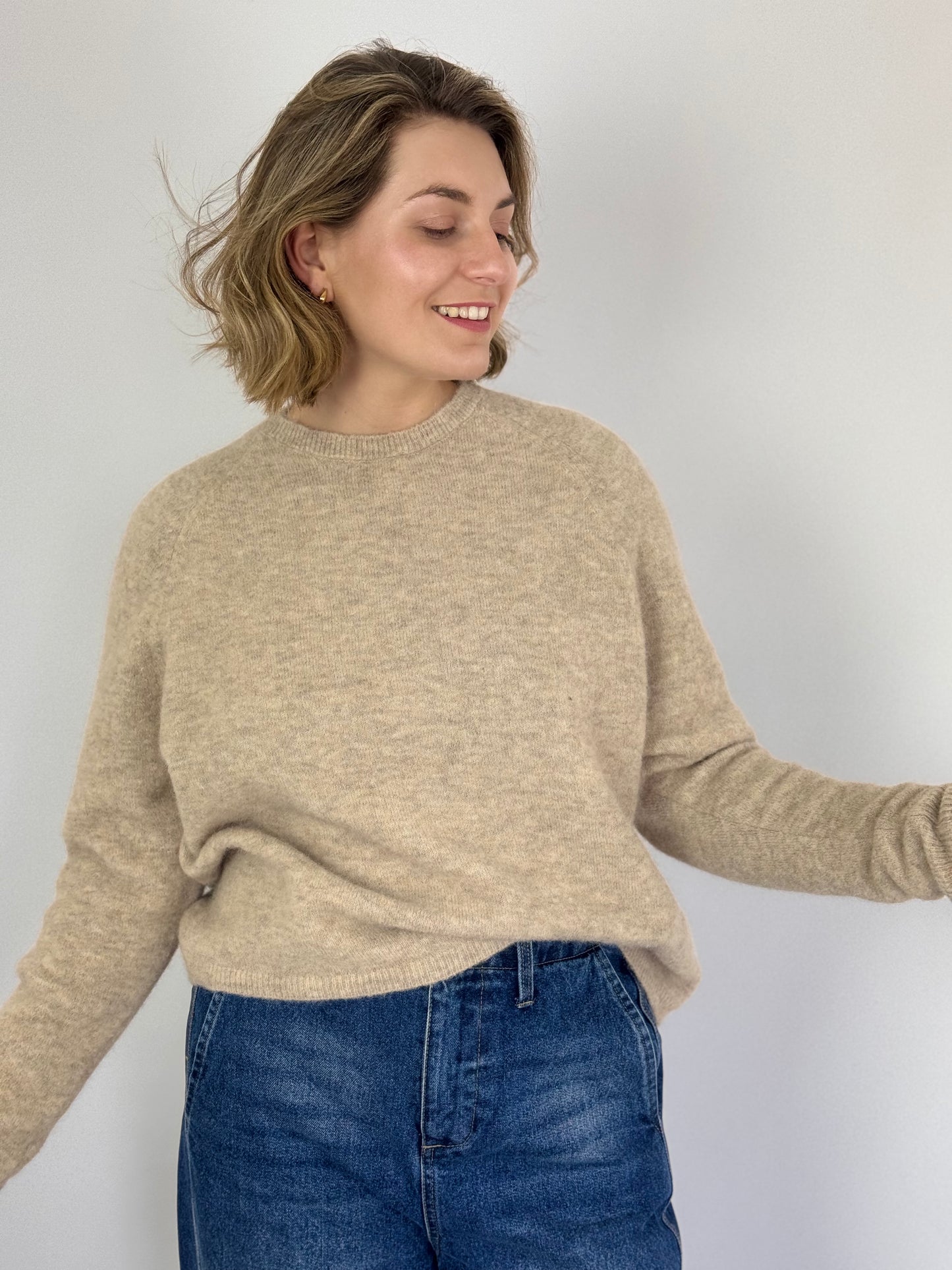 SibinLinnebjerg Anika Jumper Sand