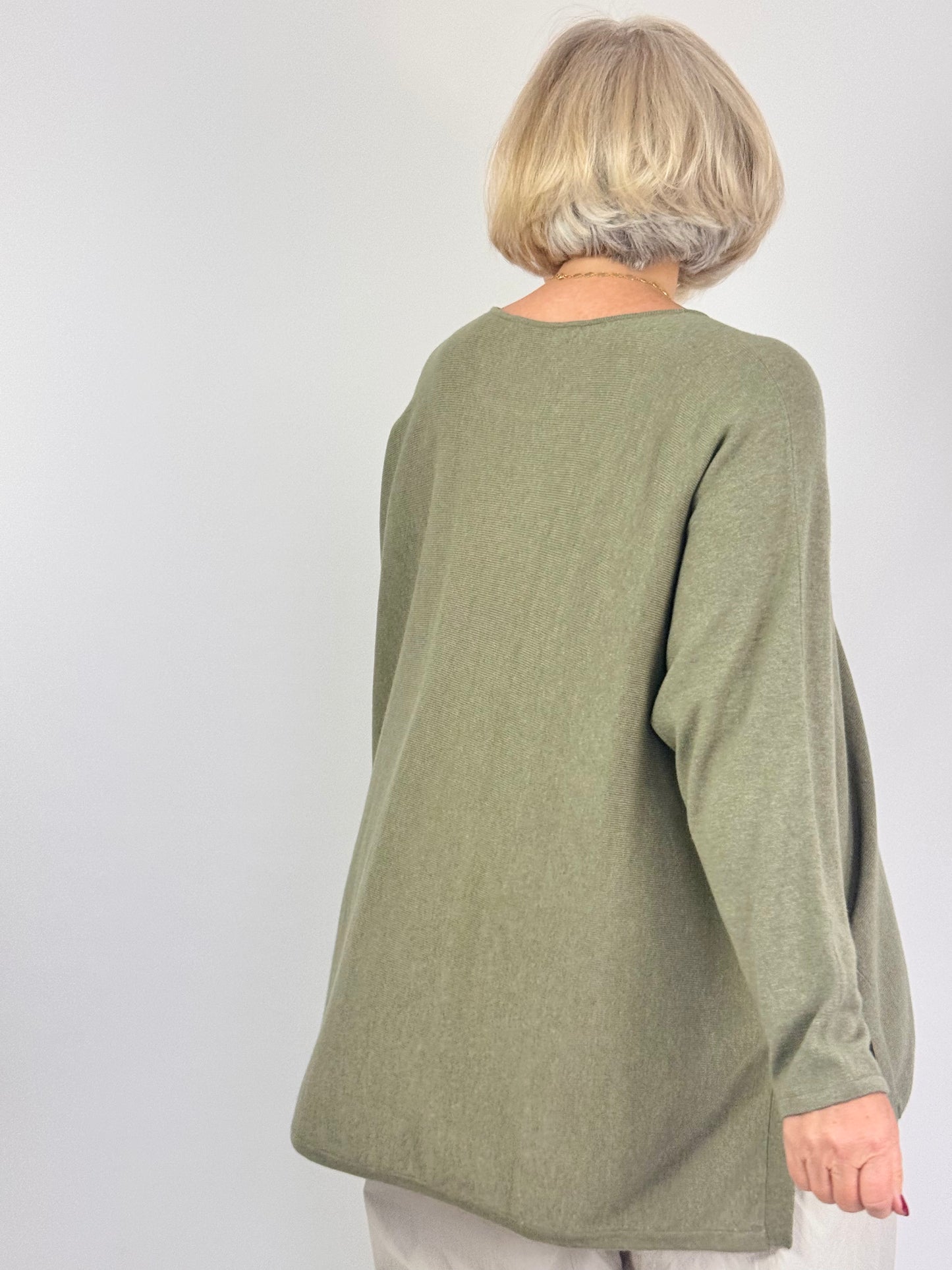 Cordelia James Greta Jumper Clay