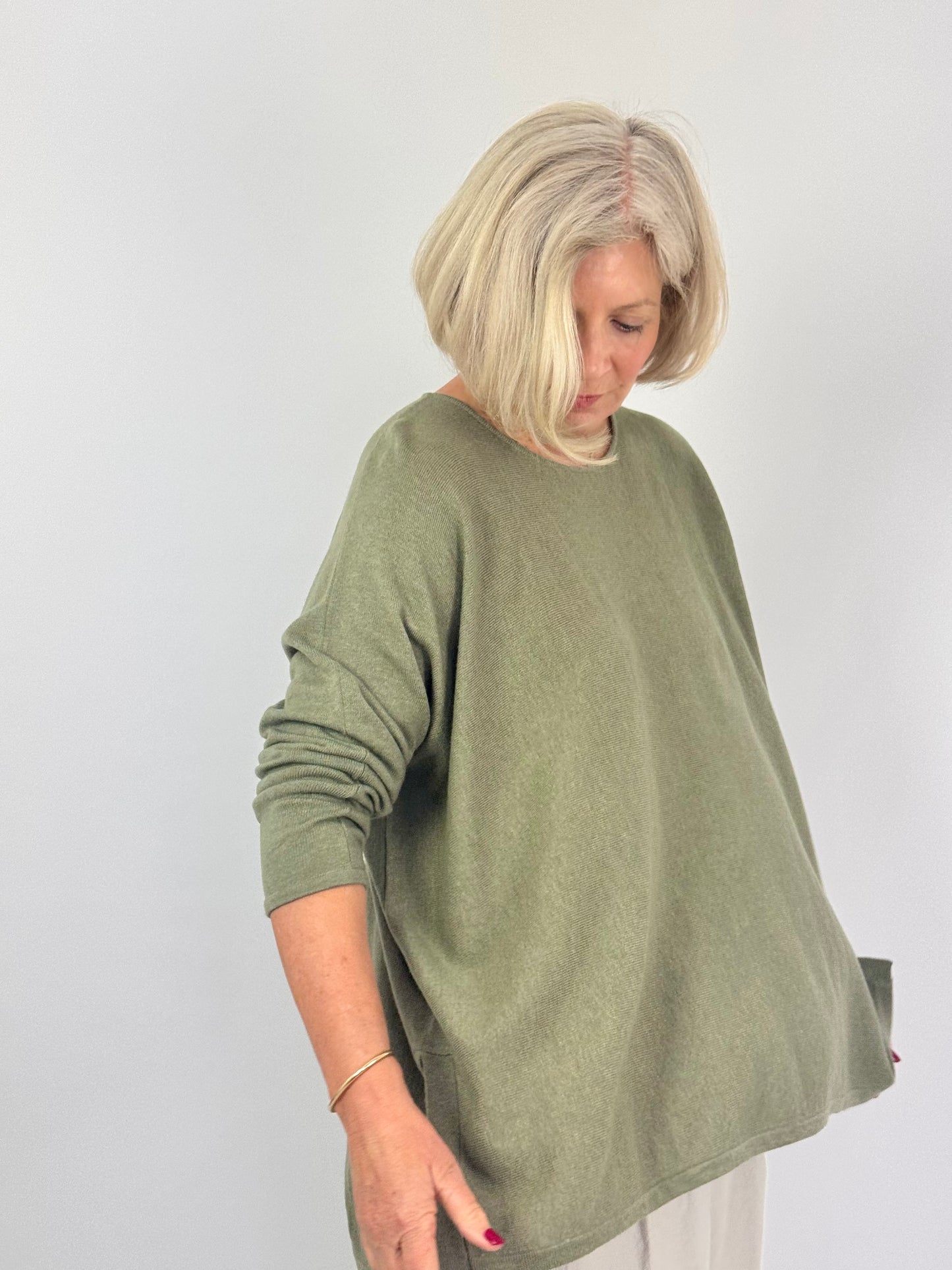 Cordelia James Greta Jumper Clay