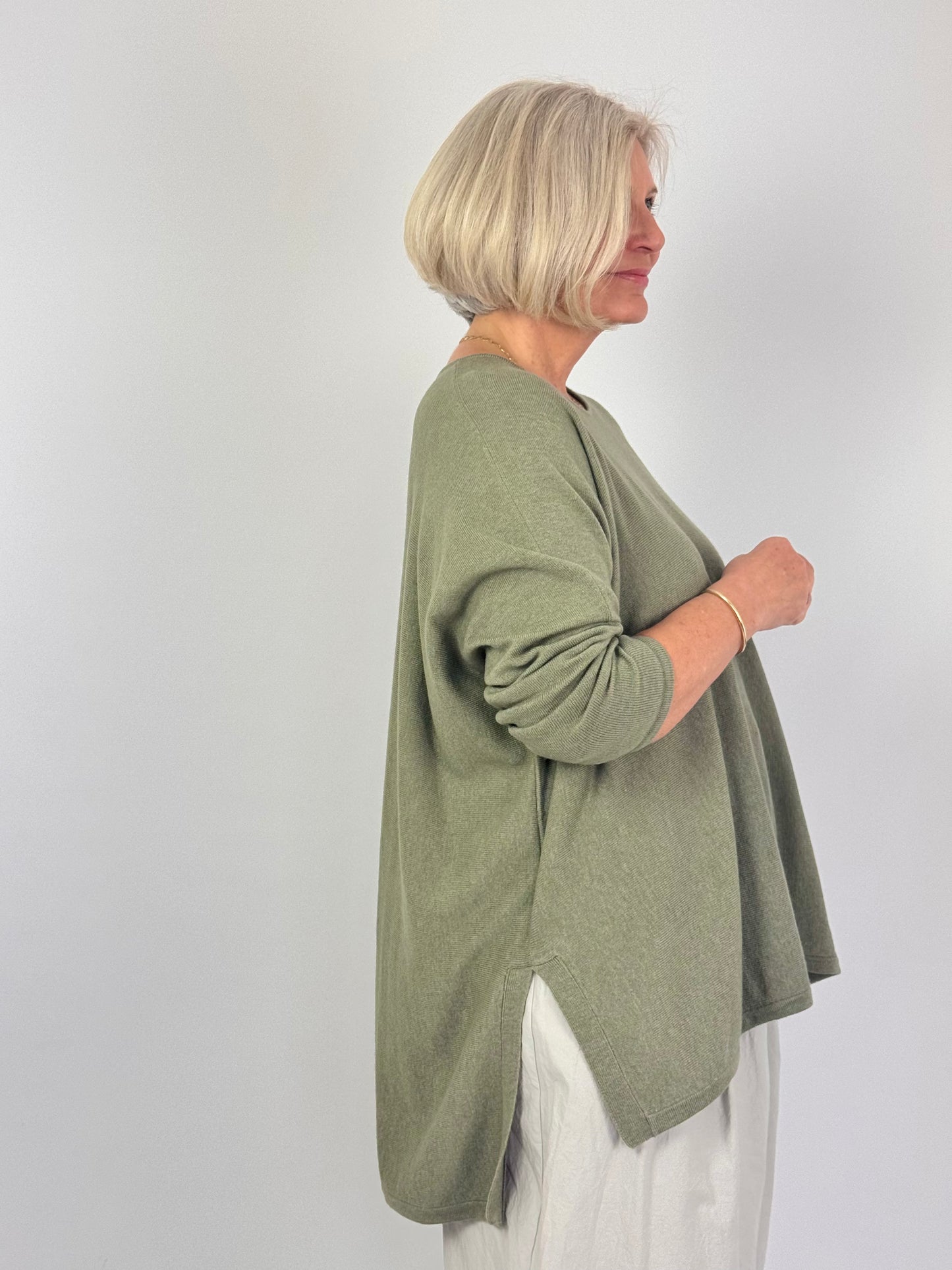 Cordelia James Greta Jumper Clay