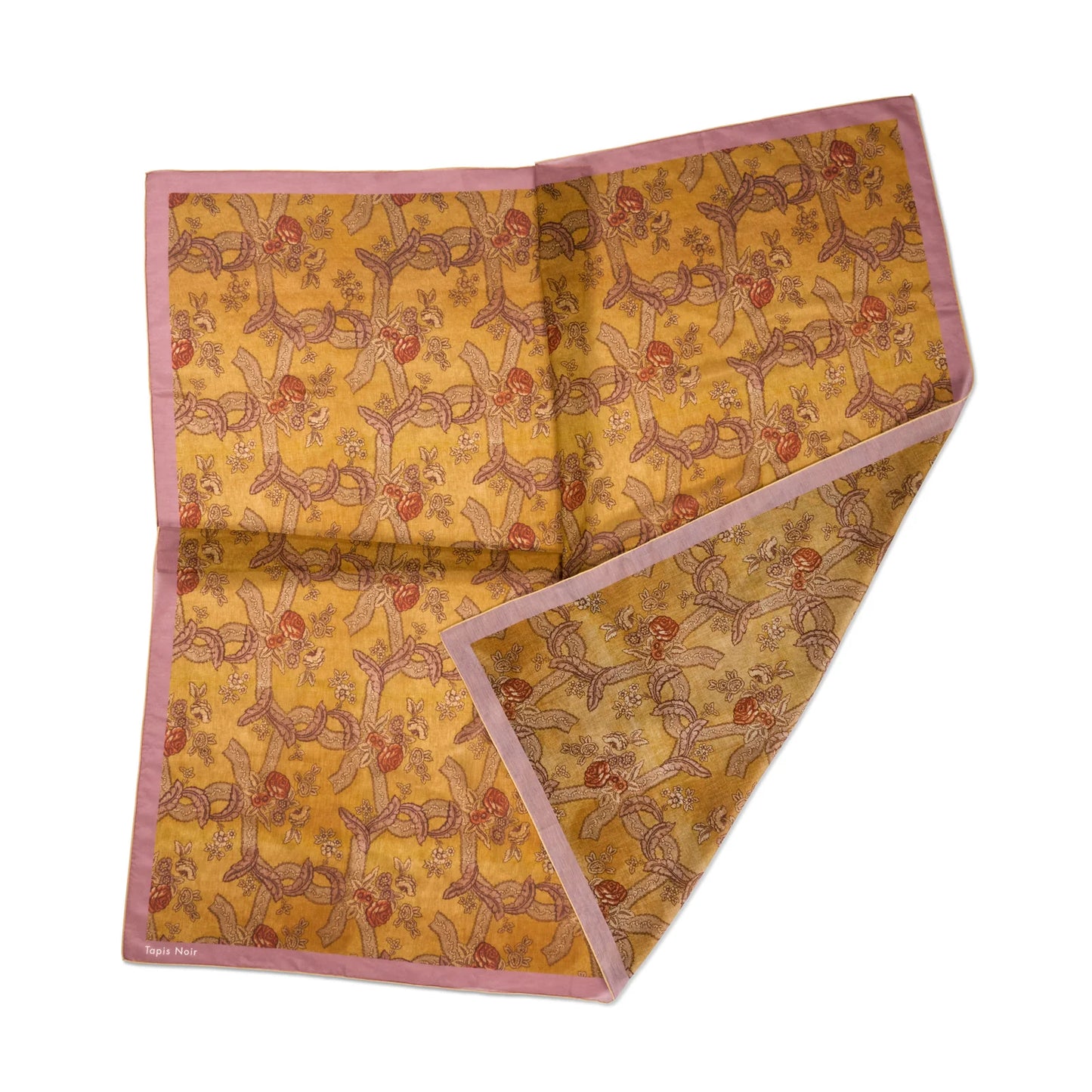 Tapis Noir Large Light Yellow Scarf