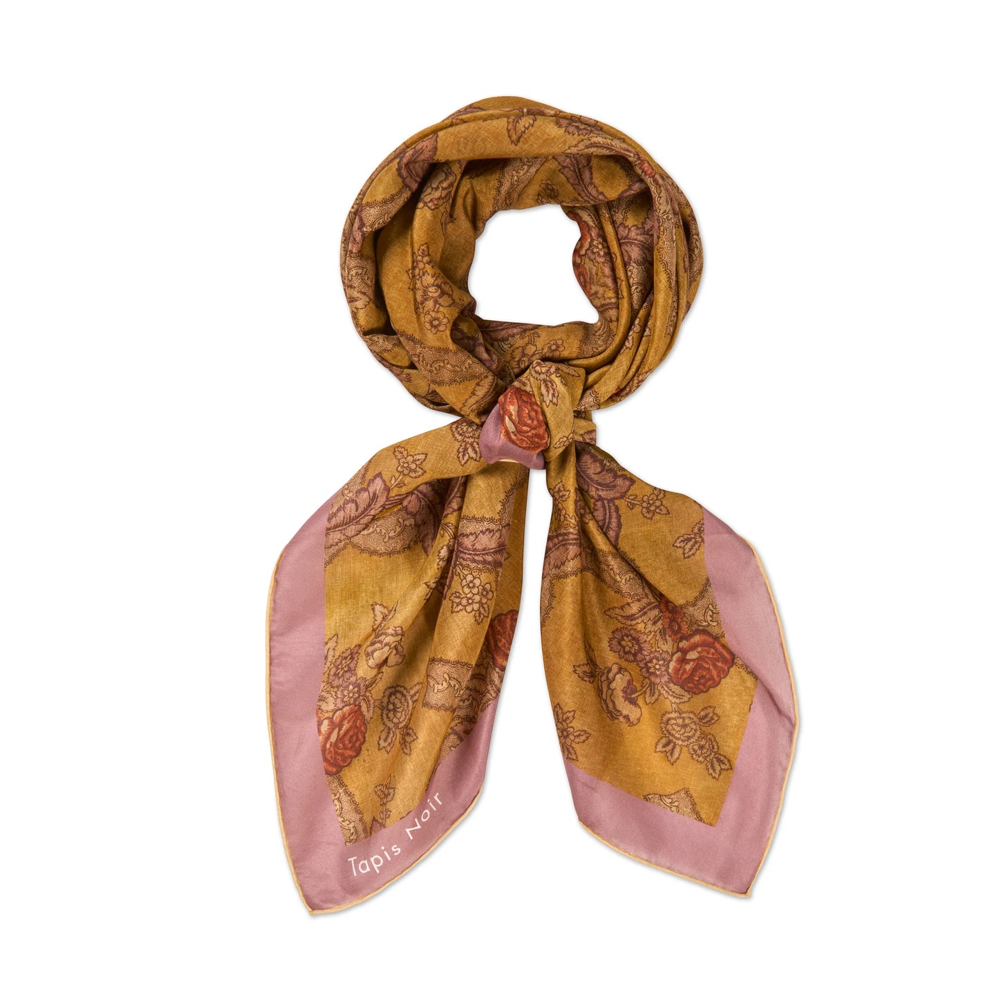 Tapis Noir Large Light Yellow Scarf