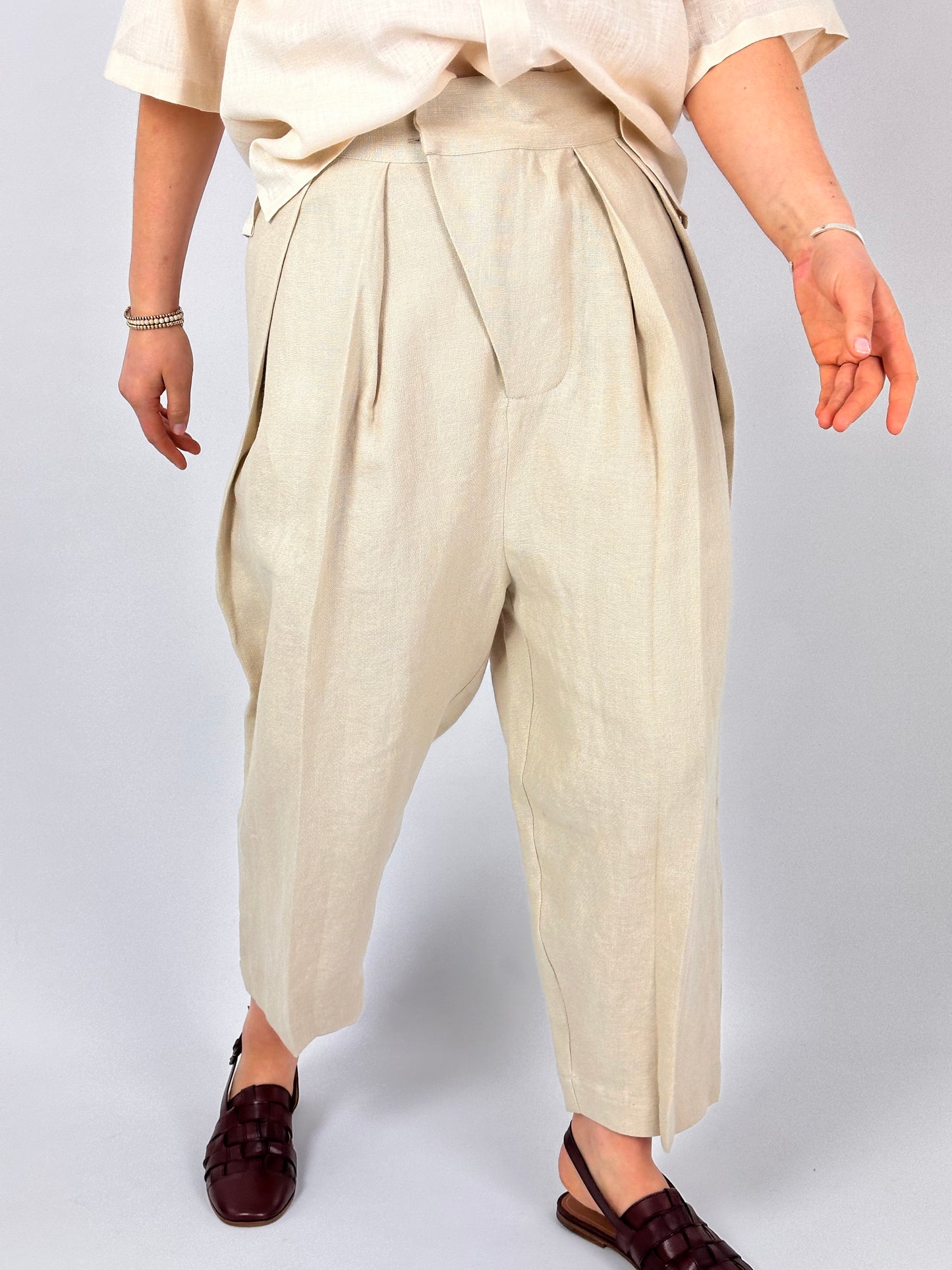 LIMO Tailored Trousers Desert