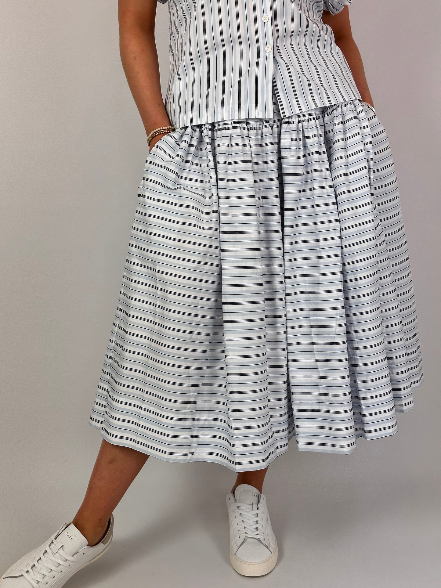 LFDA 615 Skirt Stripes