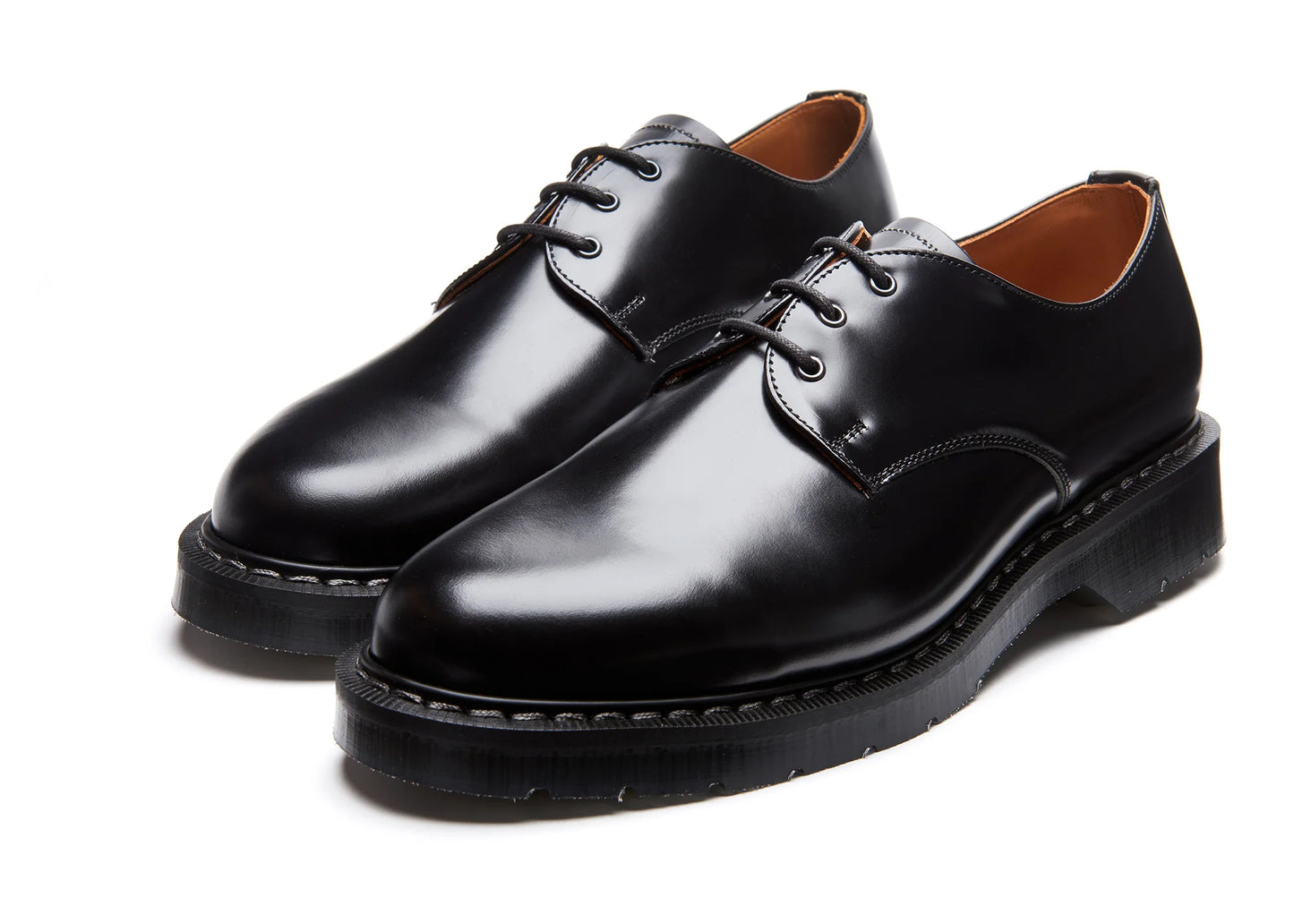 Solovair Gibson Shoes Black