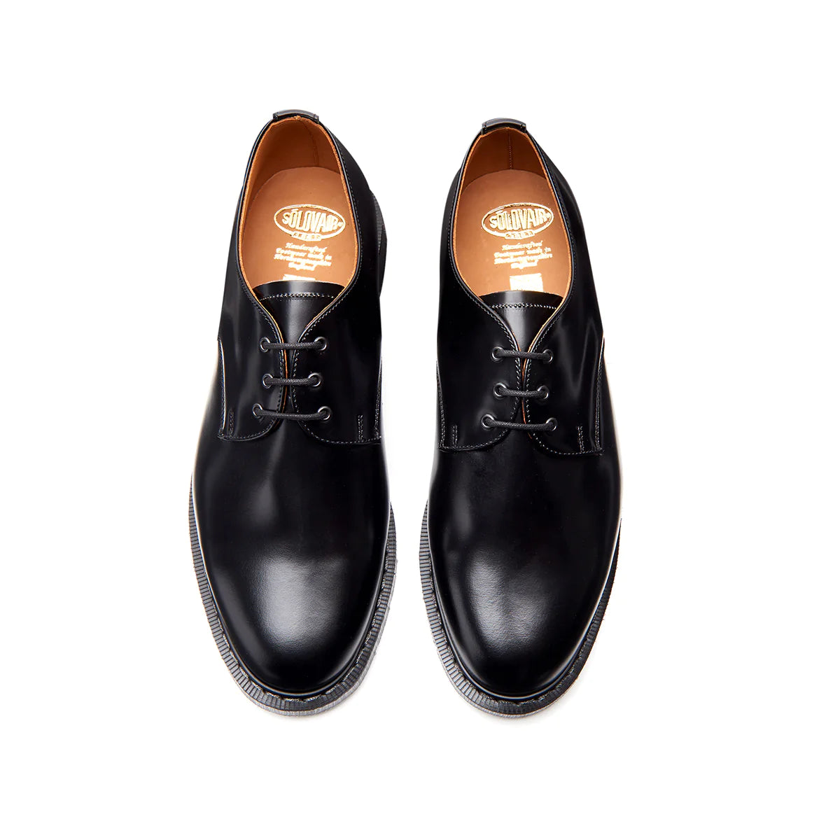 Solovair Gibson Shoes Black