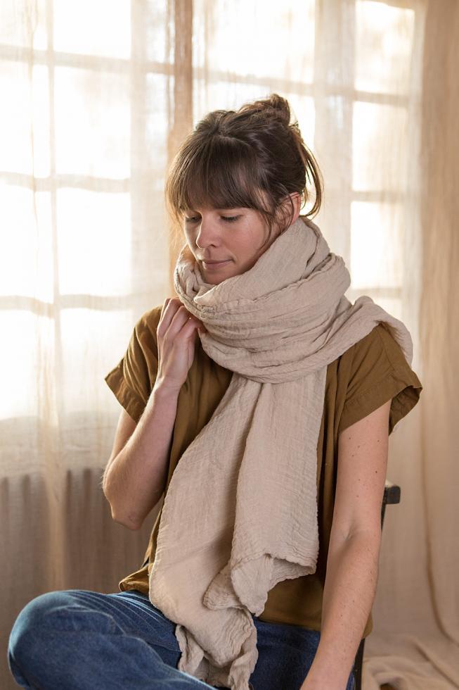 Couleur Chanvre Stole