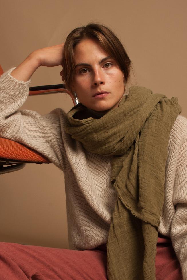 Couleur Chanvre Stole