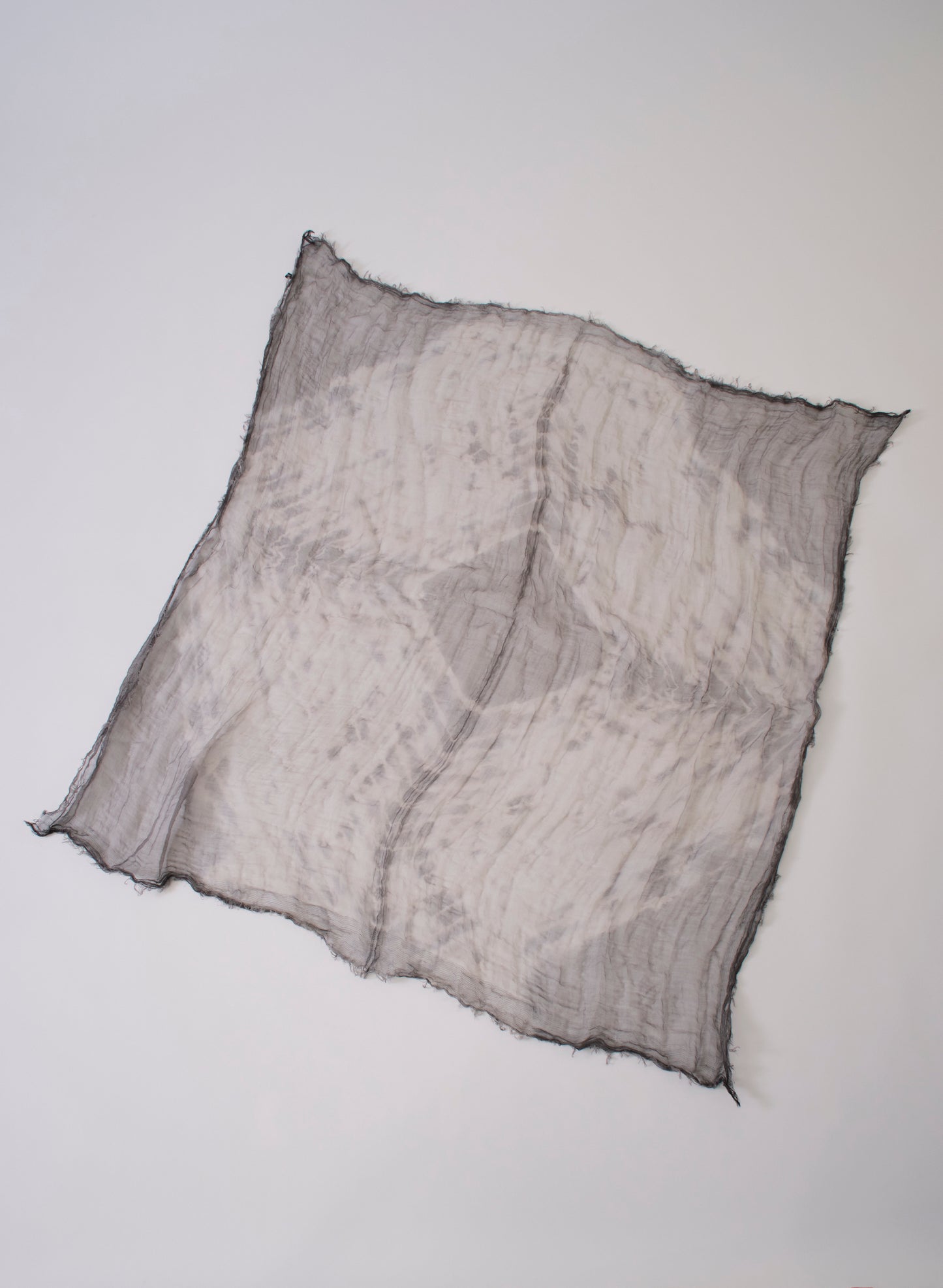 Pas De Calais 0651 Willow Dye Scarf Grey