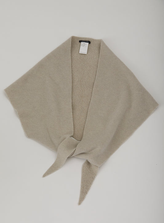 Pas De Calais 0655 Triangular Scarf Greige