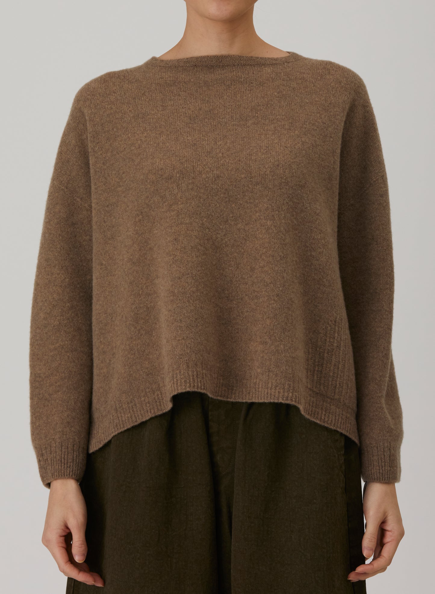 Pas De Calais 2706 Square Jumper Brown