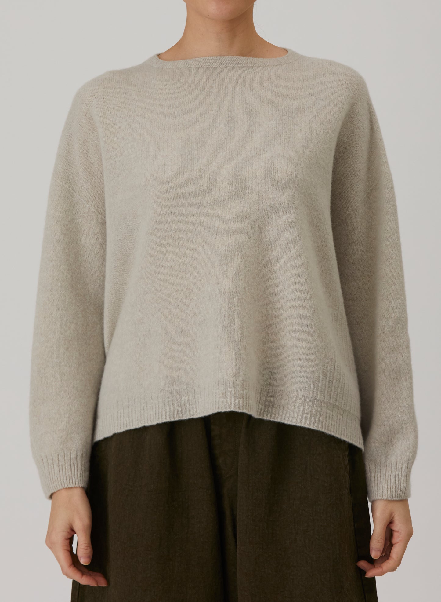 Pas De Calais 2706 Square Jumper Greige