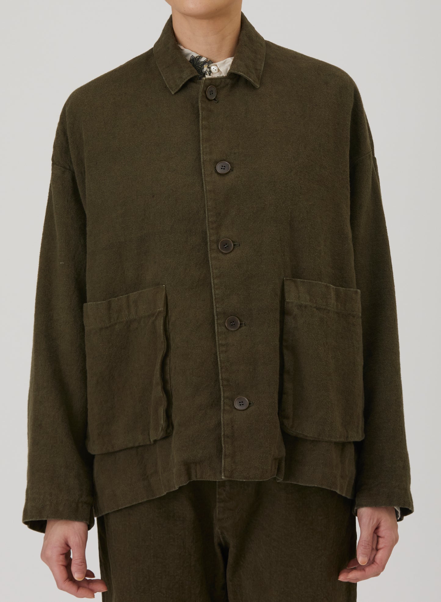 Pas De Calais 3475 Twill Jacket Khaki PRE-ORDER