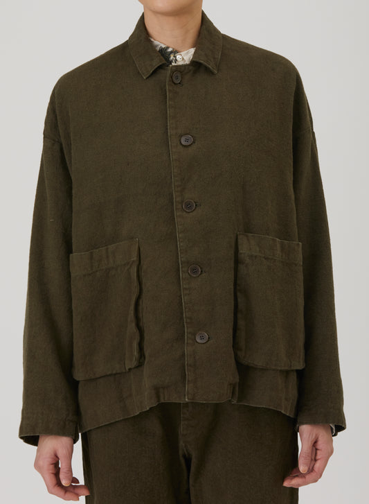 Pas De Calais 3475 Twill Jacket Khaki PRE-ORDER