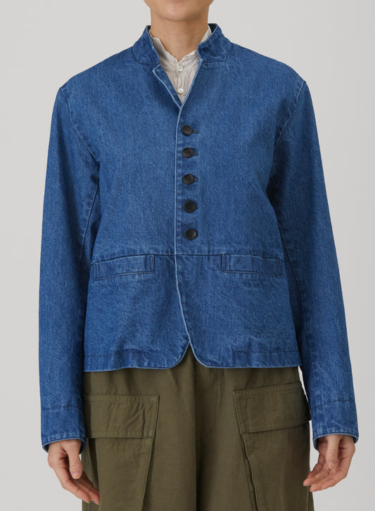 Pas de Calais 3477 Denim Jacket Blue