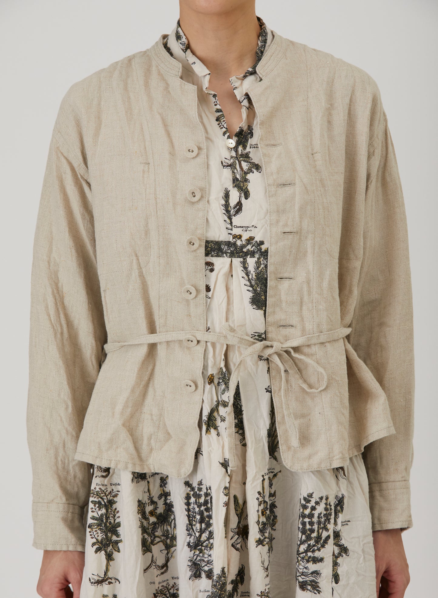 Pas de Calais 3501 Canvas Jacket Natural