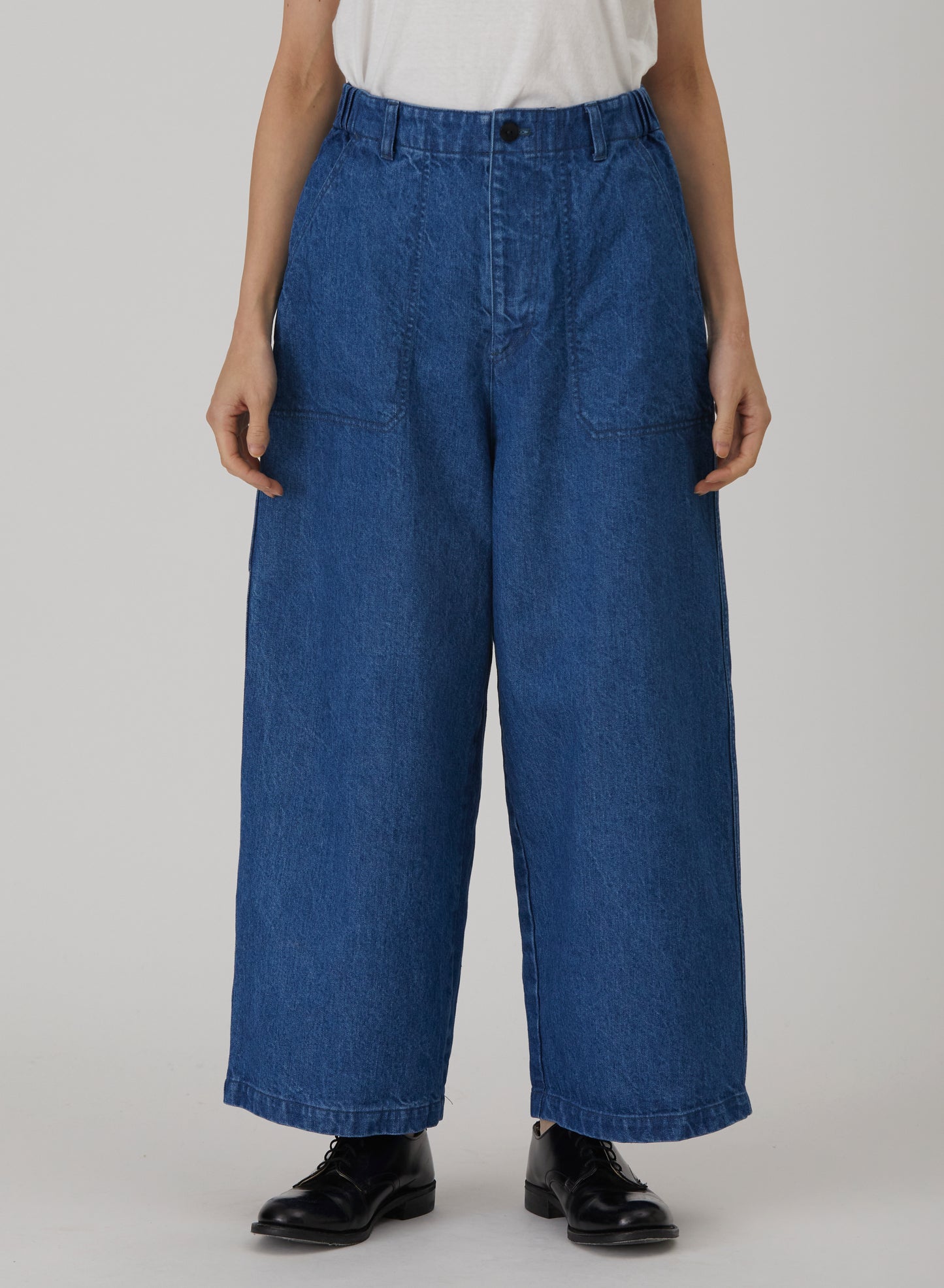 Pas De Calais 8751 Denim Trousers Blue