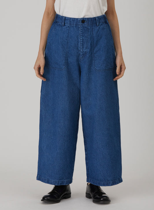Pas De Calais 8751 Denim Trousers Blue