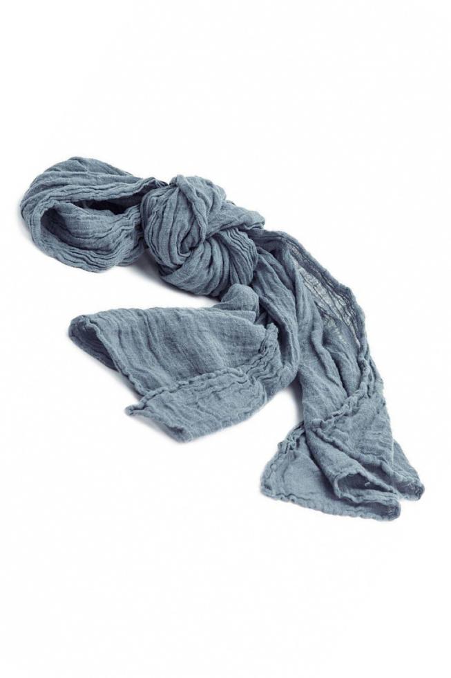 Couleur Chanvre Scarf Blue Tea