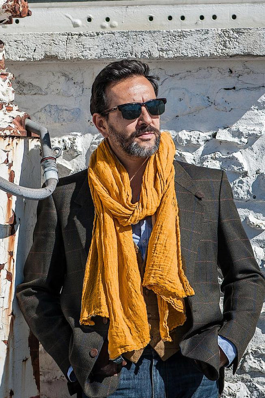 Couleur Chanvre Scarf Amber