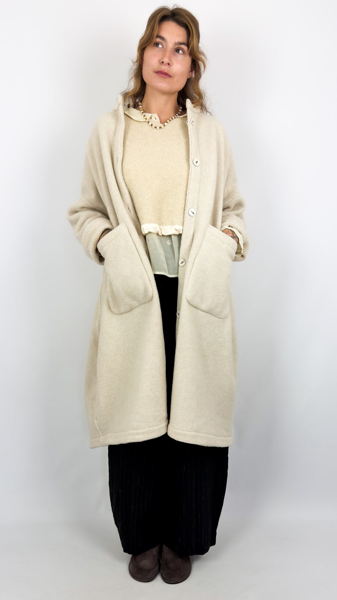 Sula Dog Coat Eggnog