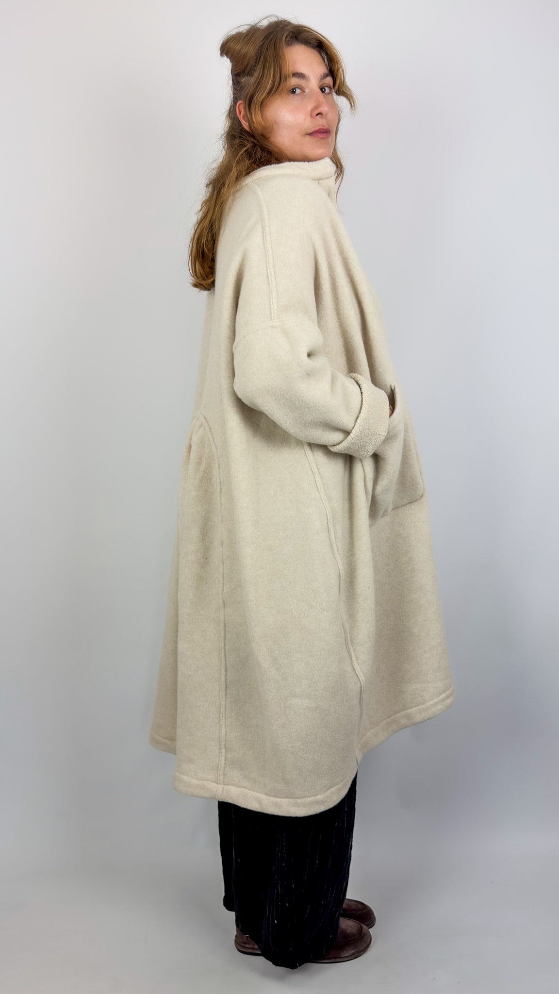 Sula Dog Coat Eggnog