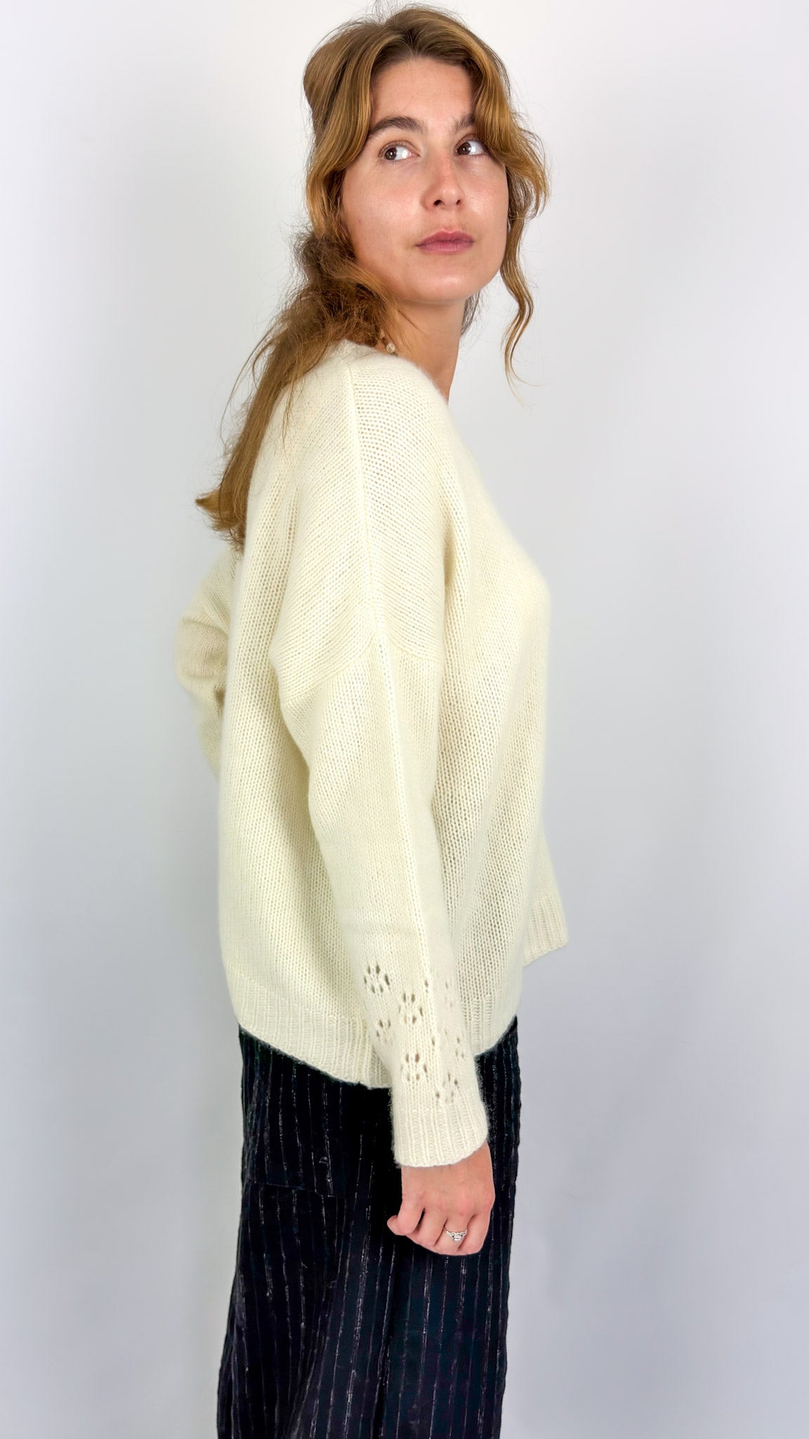 Sula Lacey Cardi Natural