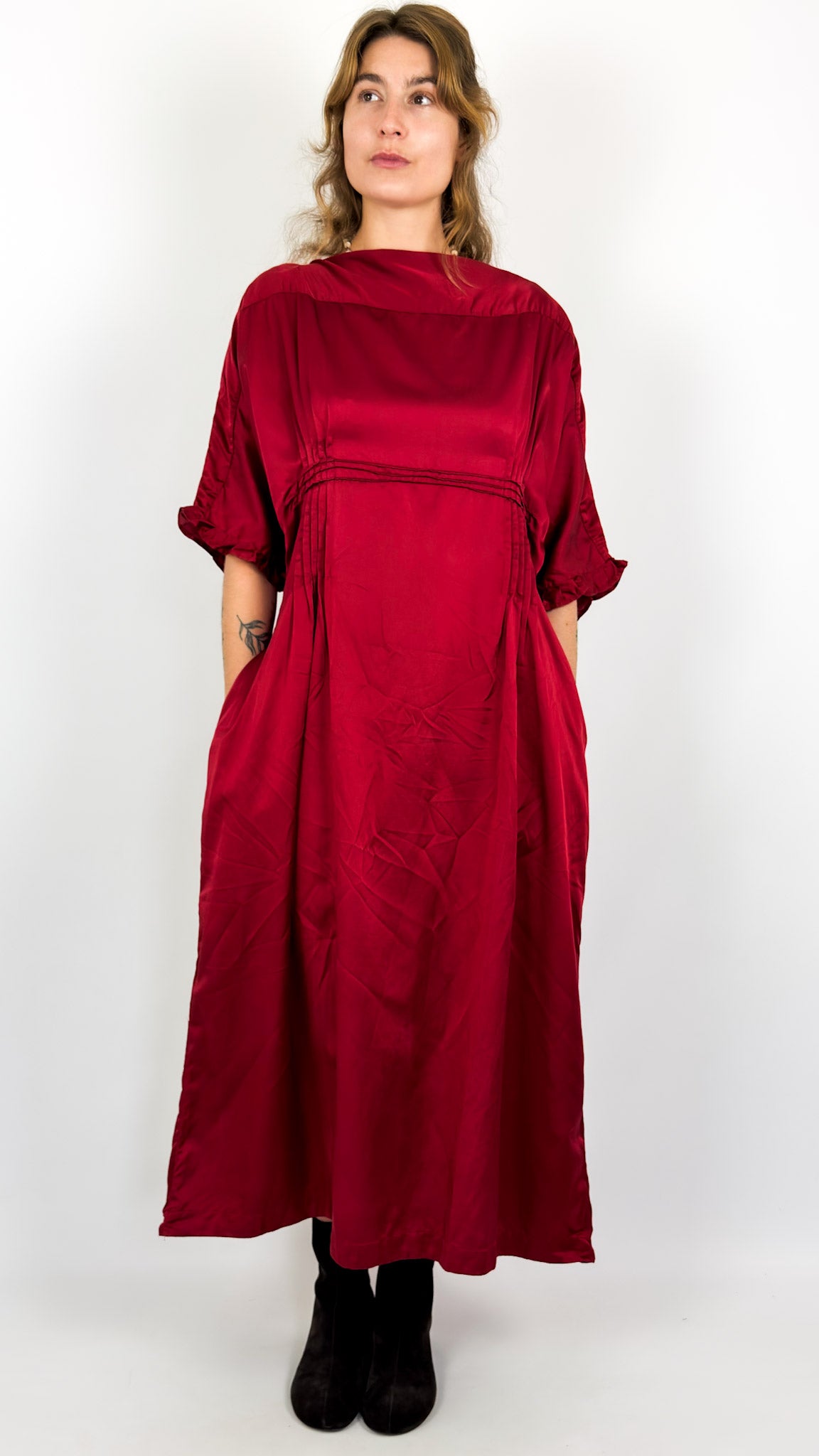 Sula Doris Dress Red Dahlia