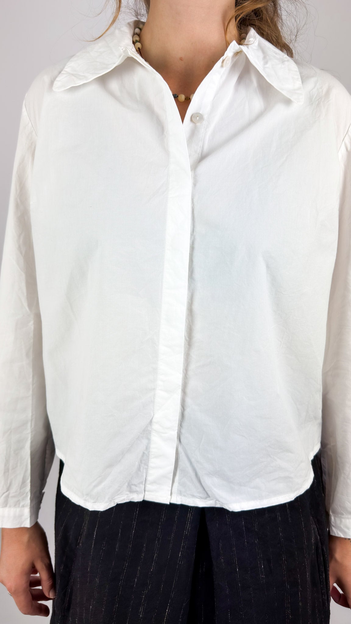 Sula Secret Button Shirt White